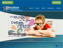 Tablet Screenshot of dimcultura.com